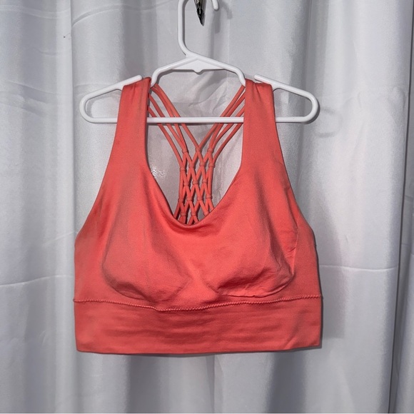 Pro-Fit Gear Other - Vibrant Coral Strappy Sports Bra